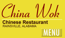 China Wok menu